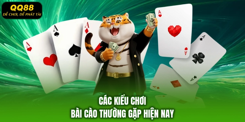 Các kiểu chơi bài cào thường gặp hiện nay