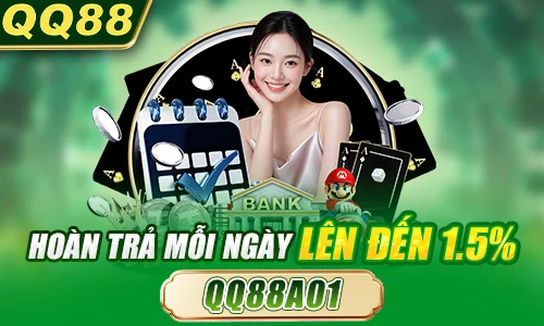 hoàn trả mỗi ngày lên đến 1.5%